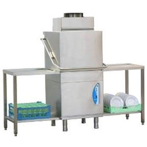 PASS THROUGH DISHWASHERS WITH STEAM CONDENSOR